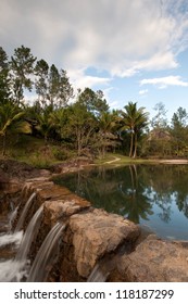 Waterfall In Mountain Pine Ridge Forest Reserve