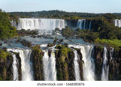                                Waterfall In Iguazú National Park, Argentina