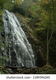 Waterfall Near Craggy Gardens, Off The Blue Ridge Parkway, NC