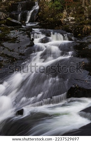 Waterfall in Ogwen Vally, Snowdonia