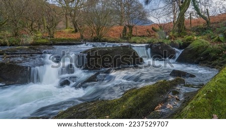 Waterfall in Ogwen Vally, Snowdonia