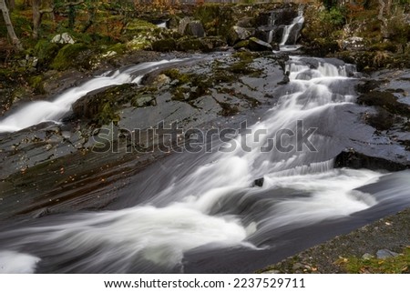 Waterfall in Ogwen Vally, Snowdonia