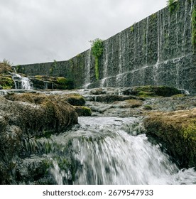 Waterfall at the old mill