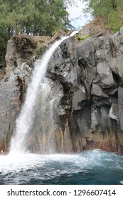 Waterfall On The Ambrym Island, Vanuatu