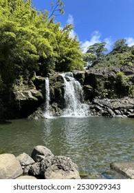 Waterfall on Rambo hike on Road to Hana