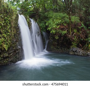 Waterfall On The Road To Hana Maui 