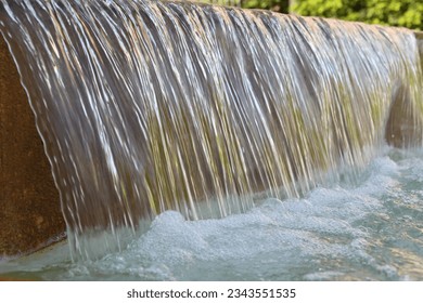 Waterfall in the province of Alicante, Costa Blanca, Spain - Powered by Shutterstock