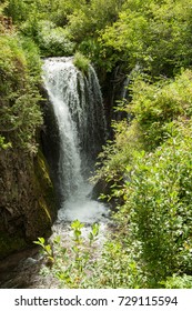 Waterfall At Spearfish Canyon, Black Hills, SD, USA