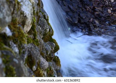 Waterfall splash