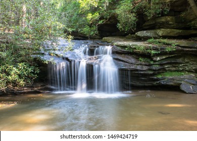 Waterfall In Table Rock State Park