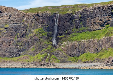 Waterfall in Talisker Bay, Isle of Skye