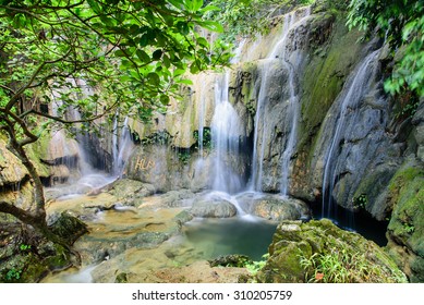 Waterfall In Thanh Hoa, Vietnam