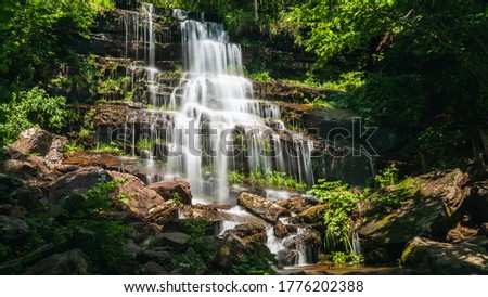 Waterfall Tupavica in Serbia, Stara planina