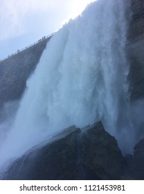 Waterfall View From Below