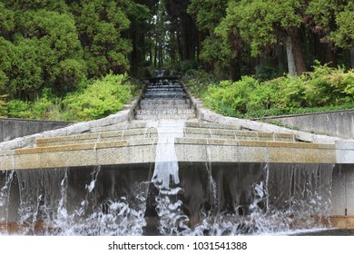 The waterfall which flows