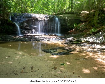 Waterfall At Wildcat Falls Wayside Nature Area