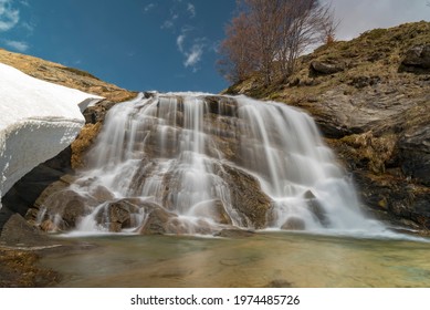 Waterfalls In Monti Della Laga Italy