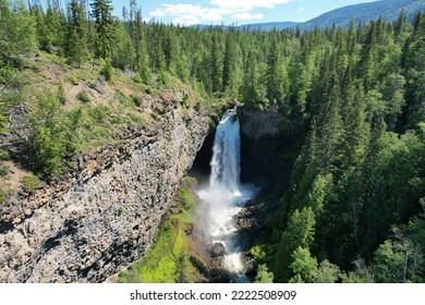 Waterfalls In Northern British Colombia, Canada