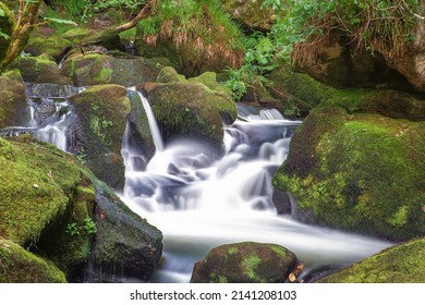 Waterfalls On The River Fowey Cornwall