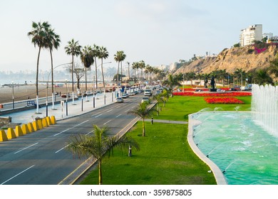 Waterfront Of Barranco, Lima, Peru