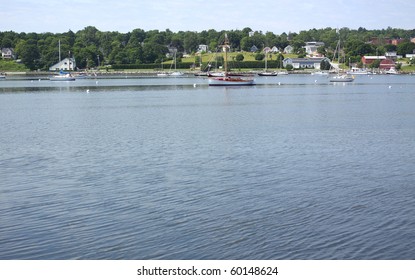 Waterfront Of Belfast, Maine