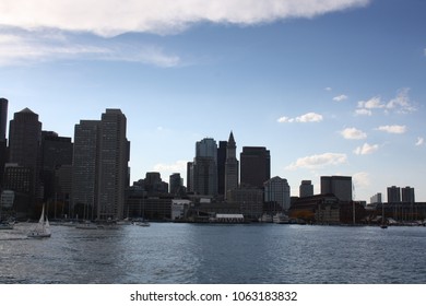 Waterfront Cityscape Diagonal composition