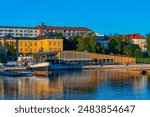 Waterfront of Finnish town Vaasa.