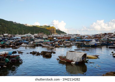 Waterfront View At Ap Lei Chau, Hong Kong. 