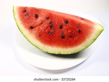 Watermellon On White