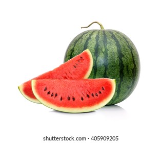 Watermelon On White Background