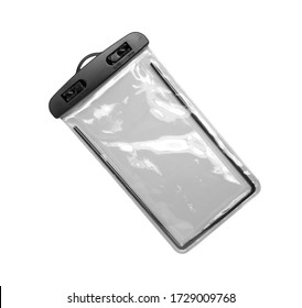 Waterproof Mobile Phone Case Isolated On White Background