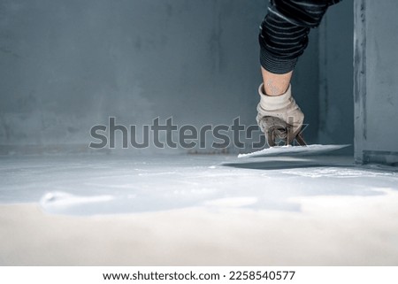 waterproofing of the bathroom floor in a new building
