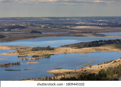 The Waters Of The Cumberland Plain And Nepean River In The Blue Mountains In Regional New South Wales In Australia