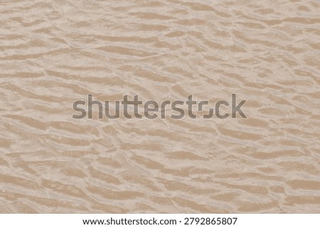 Waterscape with small waves and textures.
