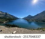 Waterton lake view from lodge