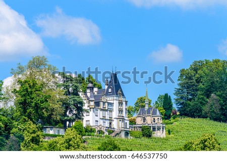 Similar – View of Lake Lucerne from Niederbauen