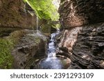 Watkins Glen State Park in the Finger Lakes Region of New York State
