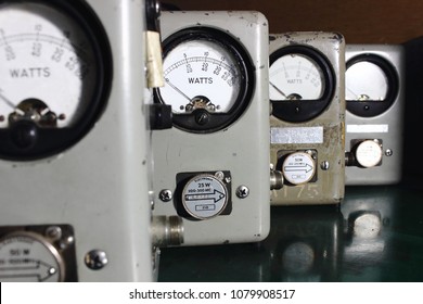 Wattmeter ,the instrument for measuring the electric power. - Shutterstock ID 1079908517
