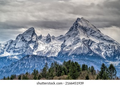 Watzmann Massif In Berchtesgaden Alps