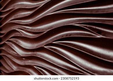 Wave 3D pattern background texture