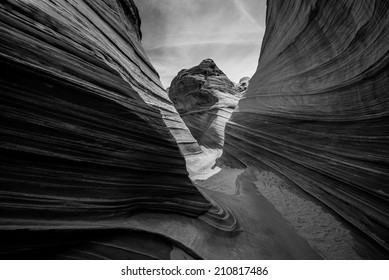 The Wave, Arizona Black and White