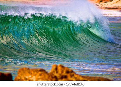 Wave At Britannia Bay Area South Africa