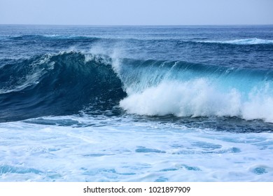 Wave Crashes On Beach Stock Photo 1021897909 | Shutterstock