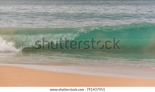 Wave Crashing Guadeloupe Plage De La Stock Image Download Now