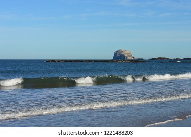 Wave At North Berwick Beach