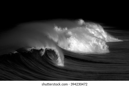 Wave With Ocean Spray