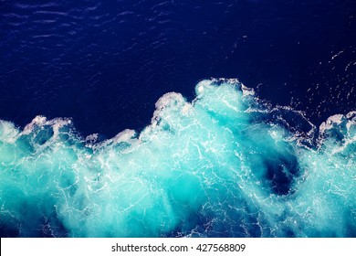 wave ocean water background.