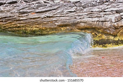 wave on the beach