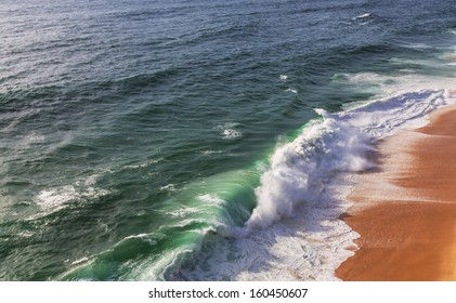 Wave on the beach