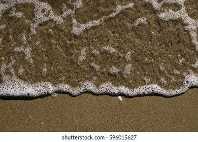 Wave on beach